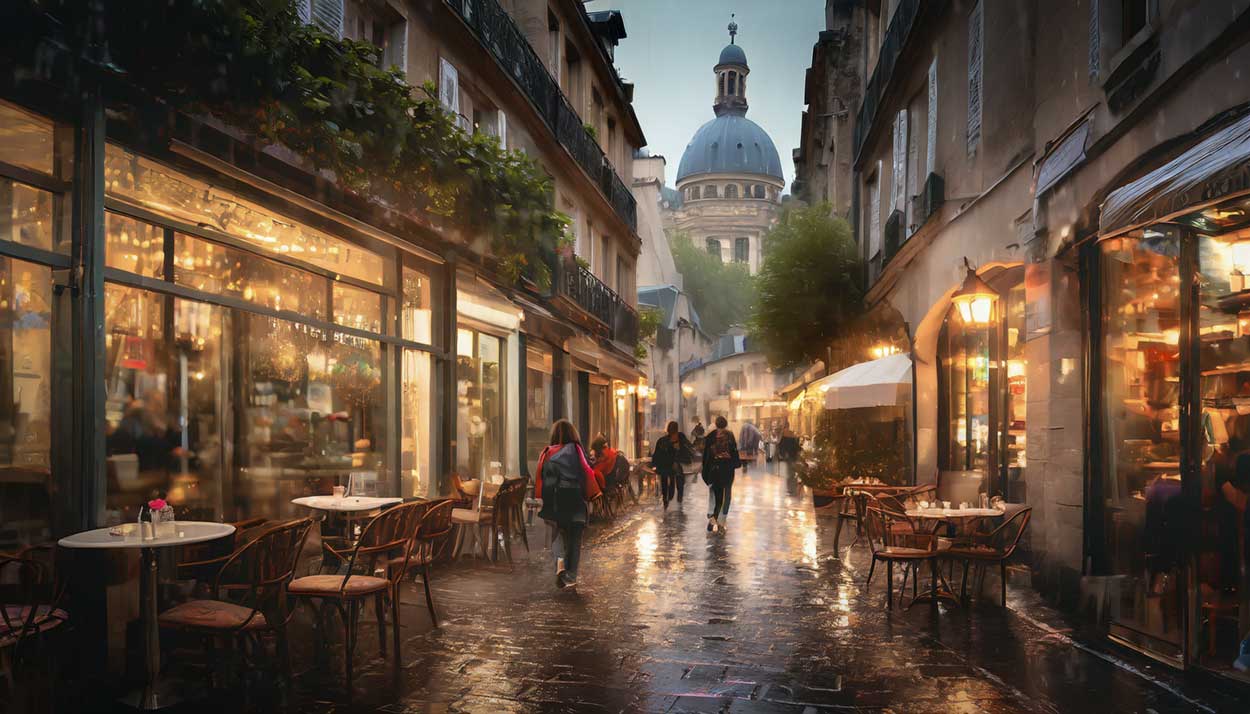 Montmartre, ein Dienstagabend